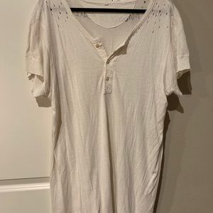 Magnolia Pearl Distressed Henley